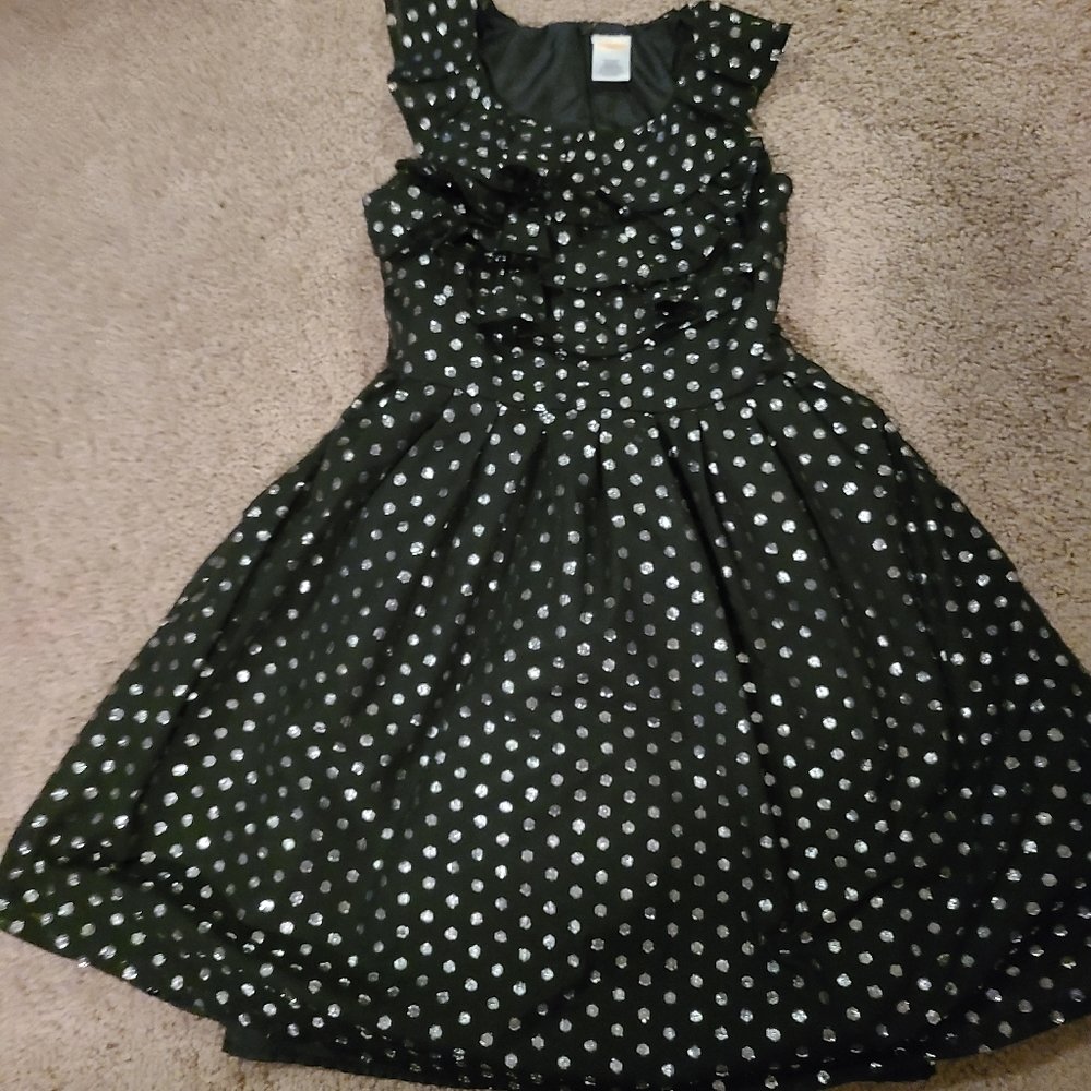Gymboree Black Formal Holiday Dress Size 7